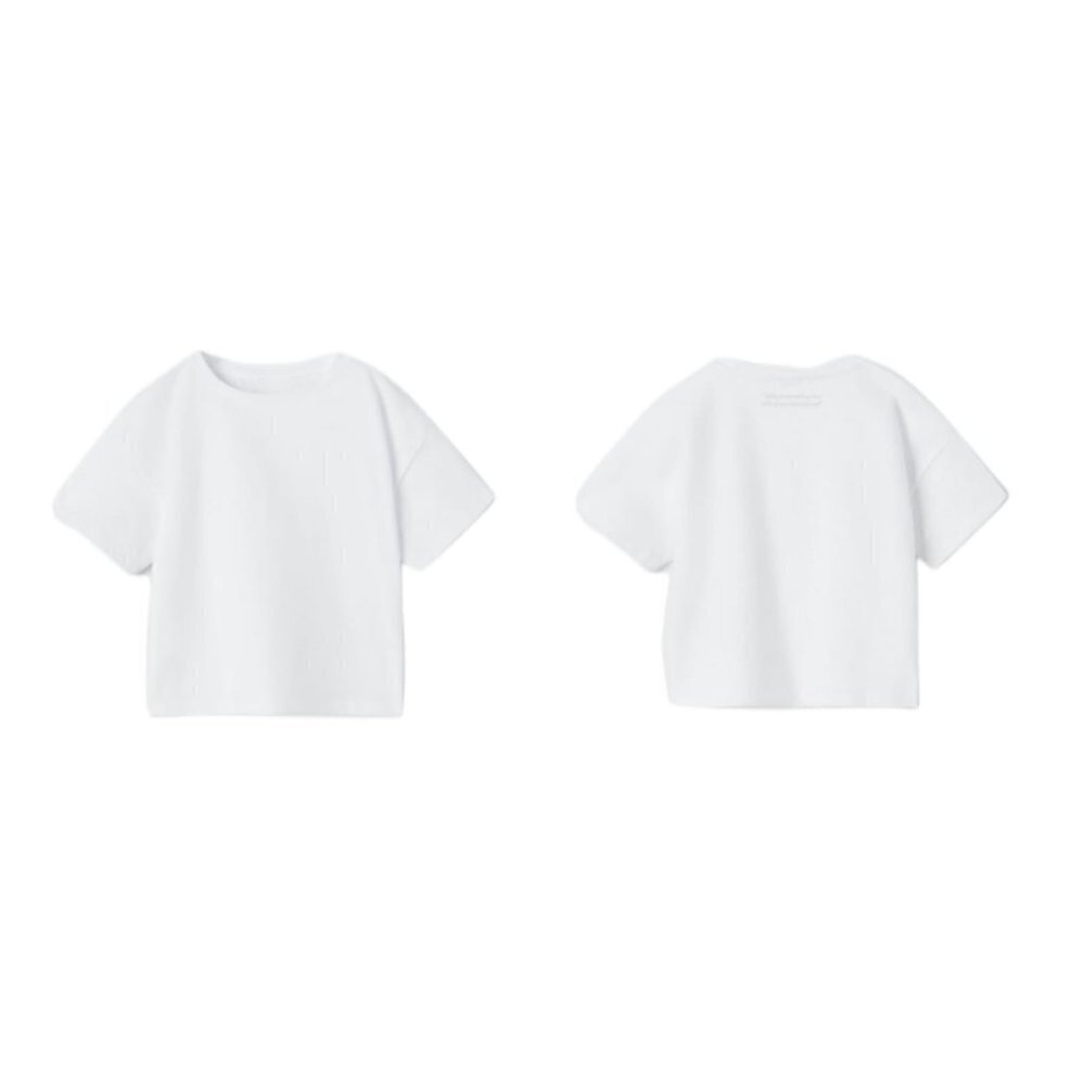 ZARA GARMENT DYE T-SHIRT WHITE | 2335/301